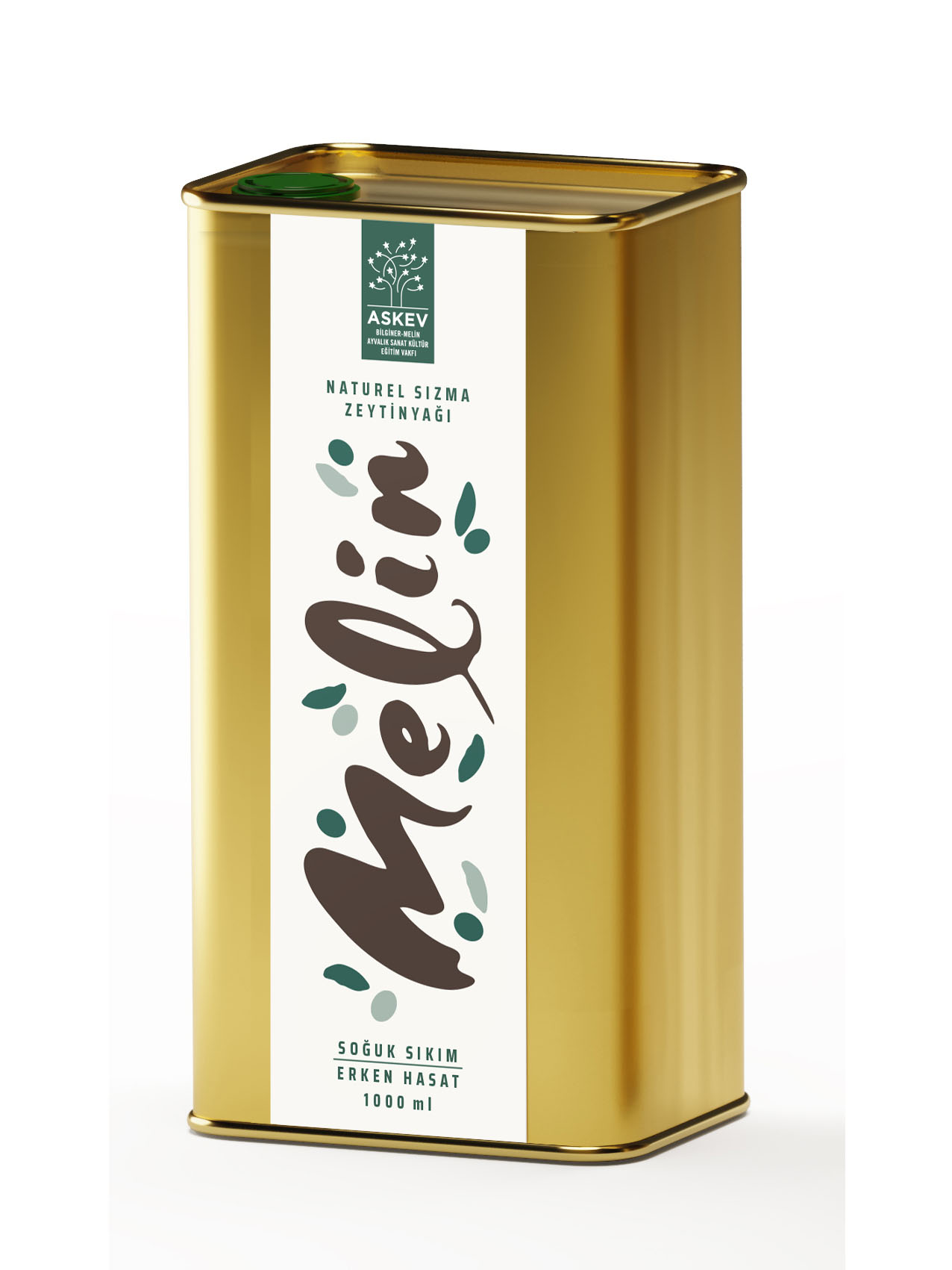 2025-2026 Melin 1000 ml Teneke